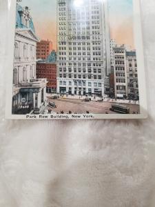 Antique Postcard, Park Row Building, New York