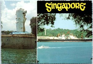 M-22368 The Merlion symbol of Singapore