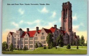 Vintage Ohio Postcard - Toledo University