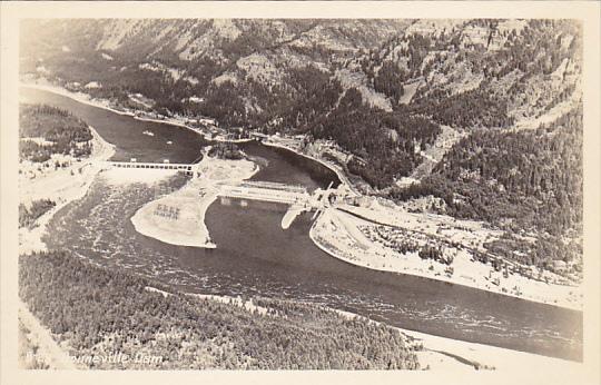 Bonneville Dam Oregon Real Photo