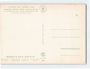 Postcard Accadia Grand Hotel Herzlia on Sea Israel's Dan Hotels