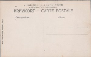 Denmark Helsingor Klosteret Helsingør Vintage Postcard C074