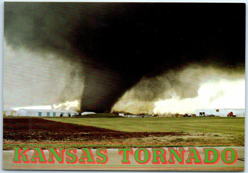 Postcard - Kansas Tornado - Kansas 