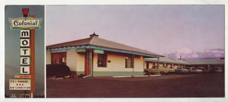 P605 JLs vintage old cars colonial motel alternate hwy 66 gallup new mexico