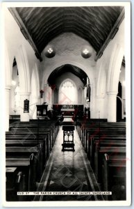 c1979 Snoland, Kent, England Church RPPC Parish All Saint Chapel Real photo A163