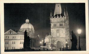 Czech Republic Praha U Staromestska Mostecka vez Prague RPPC 06.72