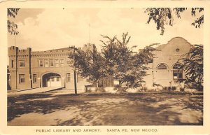 Public Library and Armory Santa Fe, New Mexico USA