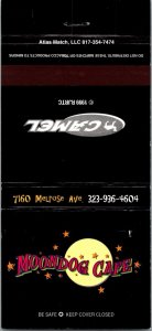 Moondog Cafe Los Angeles California Camel Cigarettes Matchbook Cover MB37