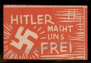 Austria 1933 Nazi Party Vote Propaganda Slogan Leaflet Hitler Makes Us Fre 85590