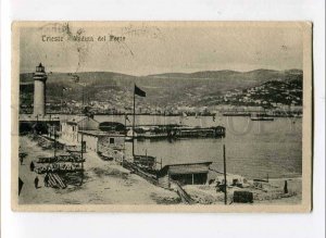 3079055 ITALY LIGHTHOUSE Trieste Veduta del Porto Vintage RPPC
