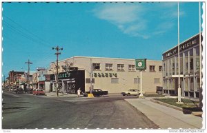 Main Street , BATHURST , New Brunswick , Canada , 50-60s : Bank of Montreal-R