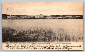 Harnosand, Sweden - Lazarette Institute - 1908