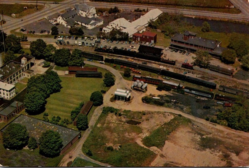 Connecticut Essex Aerial View Valley Railroad Company