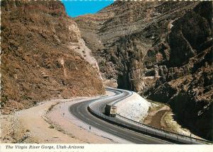 The Virgin River Gorge Utah Arizona Road United States