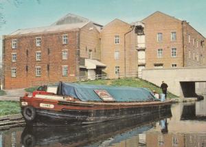 Southern Comfort Boat Lune at Perbold Bridge Leeds Canal Postcard