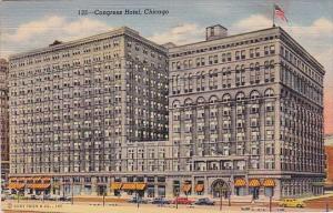 Illinois Chicago Congress Hotel 1943