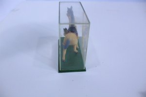 2 Toy Horses Figurines Vintage Collectible