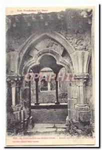 Saint Bertrand de Comminges Old Postcard Gothic door in the cloister