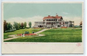 Casino & Grounds Capte Cottage Portland Maine 1907c postcard