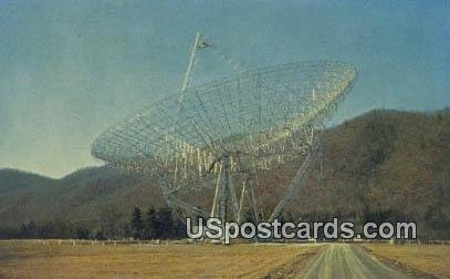 Foot Transit Radio Telescope - Green Bank, West Virginia