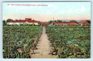 ASTI, CA California ~ WINE CELLARS at Italian-Swiss Colony c1910s Postcard