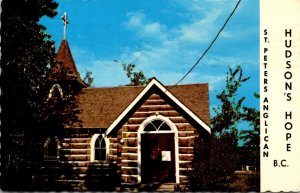 Canada British Columbia Hudson's Hope St Peters Anglican Church