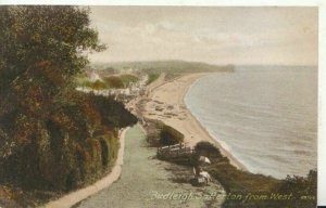 Devon Postcard - Budleigh Salterton From West - Ref TZ1106
