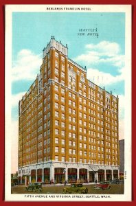 Washington, Seattle - Benjamin Franklin Hotel - [WA-174]