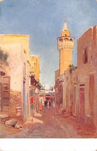 Street Scene Tunisia, Africa Unused 