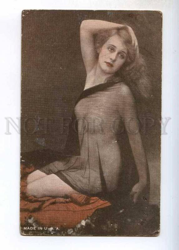 244119 NUDE Actress Woman PIN-UP vintage MUTOSCOPE Card USA