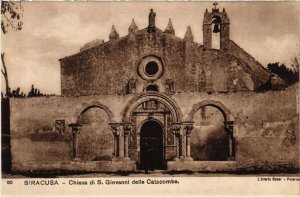 CPA SIRACUSA Chiesa di S. Giovanni delle Catacombe. ITALY (468744)
