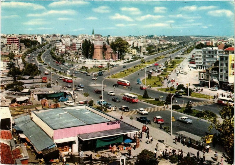 CPM AK Istanbul ve Güzellikleri - Aksaray - Square Scene TURKEY (850278)