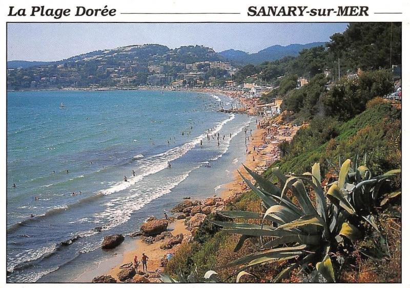 France La Plage Doree Sanary Sur Mer Plage Beach General