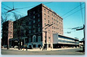 c1960 Halifax Nova Scotia Canada Postcard The Lord Nelson Hotel Public Gardens