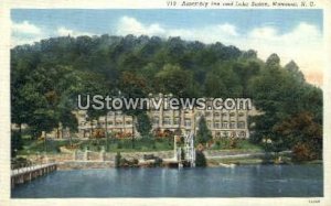 Assembly Inn, Lake Susan - Montreat, North Carolina NC Postcard