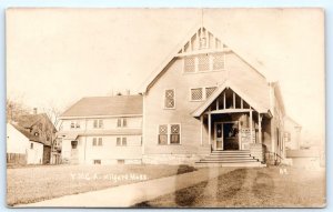 RPPC MILFORD, Massachusetts MA ~ Y.M.C.A. ca 1910s Worcester County Postcard