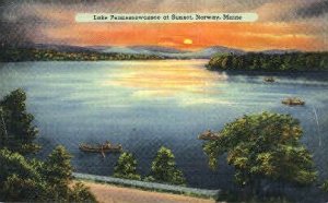 Lake Pennessewassee in Norway, Maine