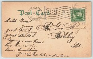 Red Oak Iowa~National Guard Armory Company M~55th Regiment~1910 CU Williams 