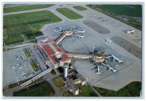 China Postcard Civil Aviation Administration of China Capital Airport c1950's