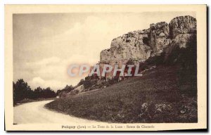 Postcard Old Poligny Jura Hole Road Moon Chamole