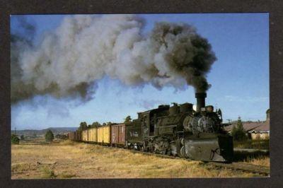 NM Denver Rio Grande Western RR Railroad Train Postcard