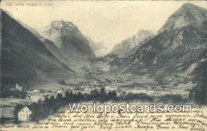 Bad Stachelberg Linthal Swizerland Postcard