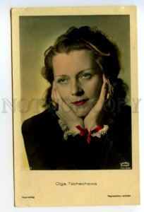 490370 TSCHECHOWA Olga Chekhova MOVIE FILM Actress Soviet SPY Vintage PHOTO