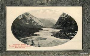 C-1910 Frame like Canadian Rockies Glosso Series Canada PNC postcard 9383