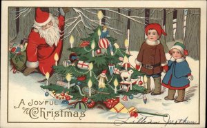 Christmas Stecher 55D Santa Claus Watches Children Vintage Toys c1910 PC