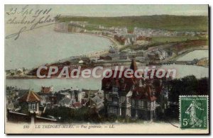 Postcard Old Treport Mers general view