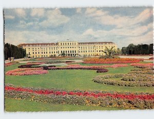 Postcard Blumenparterre, Schloß Schönbrunn, Vienna, Austria