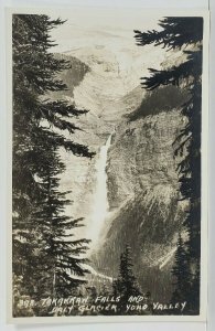 Takakkaw Falls and Daly Glacier Yoho Valley Canada Postcard N20