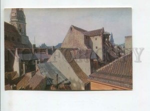 442836 USSR 1974 year Latvia Riga rooftops of the old city postcard