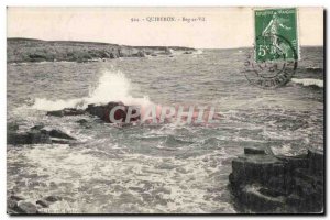 Old Postcard Quiberon Beg er Vil